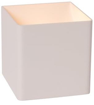 LUCIDE VERTIGO - wiederaufladbare Wandleuchte Innen/Außen - Akku/Batterie - LED Dim. - 1x6W 2700K - IP54 - Bewegungssensor - Magnetisch - Weiß