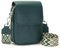 YISUOHOOM Handy Umhängetasche Damen klein Handytasche Zum Umhängen Kleine Handtasche Damen Crossbody Bag Grün Es gibt 4 Taschen und 7 Partitionen