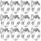 12 Pcs Hose Clamps with Adjustable Handle, Stainless Steel Jubilee Clips, Hose Clips, 22-32mm Adjustable Worm Drive Hose Pipe Clamps Pipe Clips for Flexible Gas Petrol Fuel Line Hose Pipe Tube