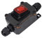 Switian Interrupteur en Ligne Étanche IP65 12V-24V 20A avec LED Rouge - Commuteur 2 Positions DPST, 4 Broches pour Usage Extérieur/Piscine/Éclairage