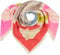FRAAS Halstuch Damen aus Wolle - Nickituch Damen mit Herzen -90 x 90 cm Größe - Schickes Bandana für den Winter