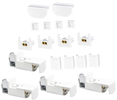 KONTONTY Klemmträger Für Fenster Halterung Montagezubehör Rollo-befestigung Gardinenbeschläge Vorhangzubehör