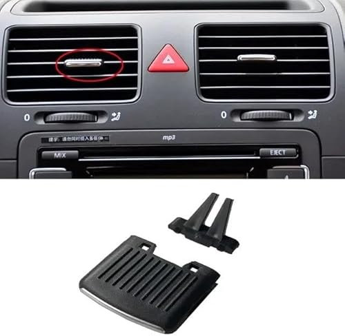 Rejilla Salida Aire 1 Pieza Ventilación El Panel Frontal Coche Salida Aire Acondicionado Para VW Para Sagitar Para Jetta A5 MK5 Para Golf 5 Para GTI R32 Rejilla Salida Ventilación Aire Acondicionado(C