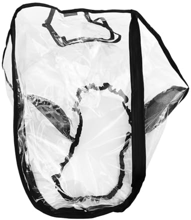 Kinderwagen Regenschutz für Babyschale, Winddicht, , 52x30x22cm | EVA und Polyesterfaser, Schwarz, für Outdoor und Reise, für Kinderwagen und Babytrage