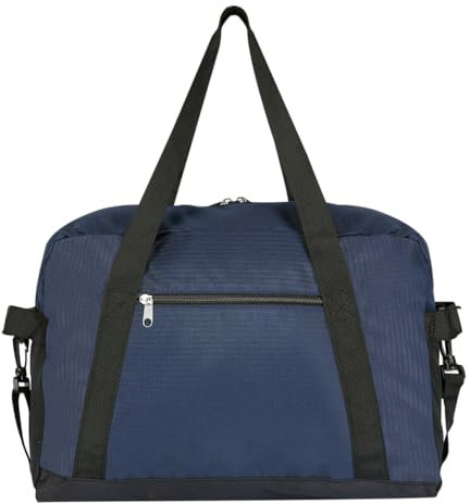 flintronic Klein Mini Reisetasche, Sporttasche 14L Kleine Sporttasche, Sport Travel Bag Weekender Damen für Reisen Gym Yoga, Handgepäck Tasche für Flugzeug, 40x20x25cm - Blau