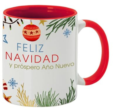 PROMO SHOP -Taza Navidad Personalizada, Tazas de Navidad, Tazas Personalizadas con Diseños Navideños, Regalo Navidad, Regalo Original, Taza Cerámica
