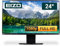 EIZO FlexScan EV2450-BK 24 Zoll Business Computer Monitor, Desktop Gaming Monitor, Full HD (VGA - DisplayPort - DVI - HDMI - Lautsprecher - USB-HUB - VESA), PC Bildschirm, schwarz (Generalüberholt)