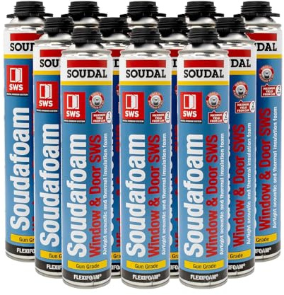 Soadal Soudafoam Window & Door SWS (Gun Grade) - 12 Pack