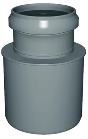 Raccord de passage PVC-PP (augmentation) 100/110mm pour tuyaux d'échappement