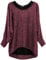 Emma & Giovanni - Maglie a Manica Lunga (2 Pezzi)- Donna (XL-XXL, Bordeaux)