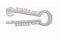 Grapa Taco para Cable coaxial de 9mm en Color Blanca GT82BL