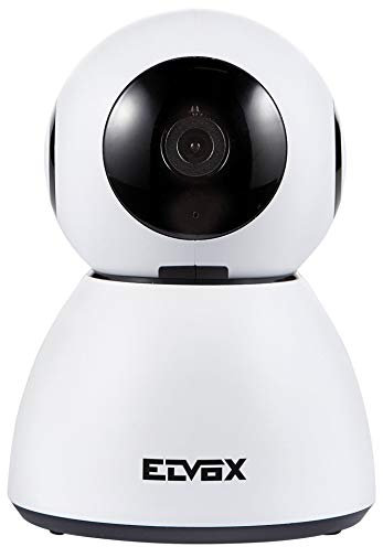 Vimar 46239.040A Telecamera IP WiFi motorizzata con rilevatore di movimento, compatibile con assistenti vocali, disponibile VIEW product per Alexa e Google assistant