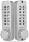 Mechanical Combination Lock, Waterproof Digital Combination Lock Zinc Alloy Double Sided Combination Door Lock Suitable for Garage/Hotel/Office/Warehouse