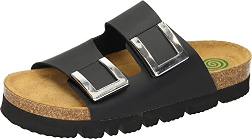 Dr. Brinkmann Damen Pantoletten Slipper, Schwarz, 41 EU