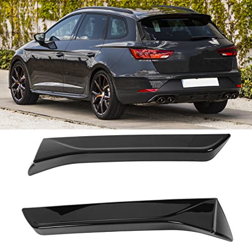 Heckscheiben-Seitenspoiler, 2 St¨¹ck Heckscheiben-Seitenau?enverkleidung, Fensterspoiler, Links Rechts, Ersatz-Automobil-Au?enzubeh?r for SEAT 5F FR Mk3 MK3.5 2013-2021
