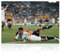 Exclusive Memorabilia Jason Robinson Signed England Rugby Photo: World Cup Final Try