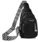 Myhozee Sling Bag Damen Brusttasche Klein Schultertaschen Handy Umhängetasche Crossbag Umhängen für Outdoorsport Wandern Reisen