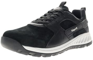 Propét Men's Visp Waterproof Shoe, Black Suede 14 XX-Wide US