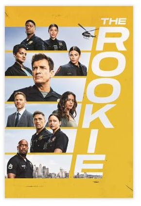 AAVEDA Leinwandposter TV The Rookie, Schlafzimmer-Dekor, Sportlandschaft, Büro, Raumdekoration, Geschenk, ungerahmt, 30 x 45 cm