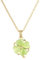 Collier, collier trefle, Bijoux femme, collier pendentif trèfle à quatre feuilles, Collier et pendentif femme fille, Pendentif Trèfle à Quatre Feuilles, pour fillette et femme, vert