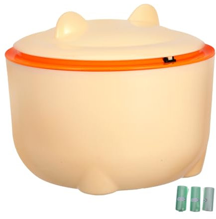 Supvox 1 Set Katzentoiletten Mülleimer Katzen Mülleimer Kleiner Badezimmer Mülleimer Katzenstreu Entsorgung Katzenkot Mülleimer Katzentoilettenbehälter Katzenabfallbehälter