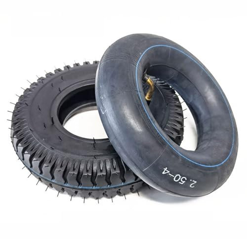 2.50-4 Wear-resistant non-slip inner and outer tyres, for 8inch Electric Tricycle/Elderly Mobility Scooter/wheelbarrow Tyre Replacement