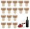 16 bouchons bouchons en bois pour bouteilles de vin et de bière de bouteille de vin en forme de t,bouchon bouteille personnalisé,bouchon liege bouteille vin