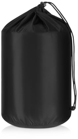 Balacoo Waterproof Drawstring Down Jacket Storage Bag Lightweight Travel Garment Pouch for Raincoat Windbreaker and Sun clothing Compact Clothes Storage