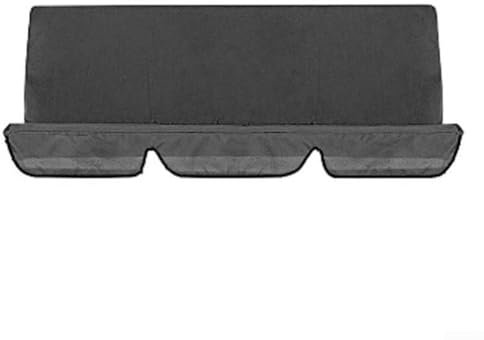 Wasserdichte Ersatzbezüge für Outdoor-Schaukeln, Polyestergewebe-Markisen-Set (142 x 120 x 18 cm, schwarz)