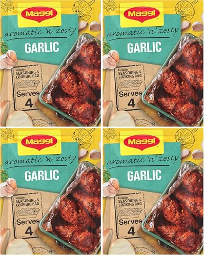 Maggi So Juicy Garlic Chicken Seasoning Recipe Mix 30g (Pack of 4)