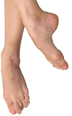 Bloch Dance A904S Ballett-/Spitzschuh-Gel-Zehenspitzen (S/M), hautfarben, Einheitsgröße (2 Stück)