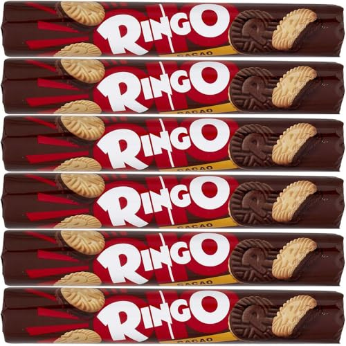 6x Pavesi Kekse Ringo Kuchen mit Kakao 165 gr cookies italien biscuits snack
