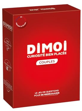 Dimoi Jeu de Couple 240 Cartes pour entamer des Conversations passionnantes et développer sa complicité Amoureuse - Cadeau Femme ou Homme - Idée Cadeau Couple
