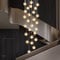 KJLARS Pendelleuchte LED Moderne Glas Kristall Hängeleuchte Höheverstellbar Lüster Dekoratives Kronleuchter für Villa Treppe Wohzimmer Esszimmer Schlafzimmer Pendellampe (26 Bälle rectangle)