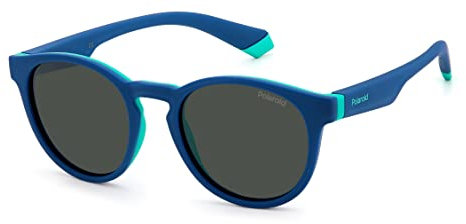 Sonnenbrillen POLAROID Kinder PLD 8048/S 465 AZURE GREEN 45/18/130 JUNIOR