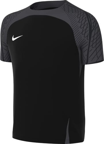 Nike Short-Sleeve Soccer Top Y Nk Df Strk23 Top Ss, Black/Anthracite/White, DR2287-010, M