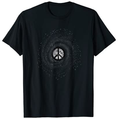 Woodstock Panneau en bois avec inscription « Peace » et inscription « Not Fade Away » T-Shirt