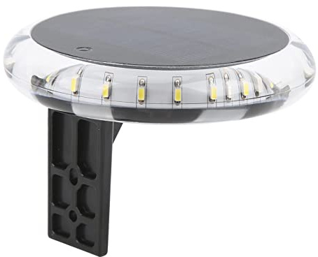 Feux de Navigation Extérieurs, KIMISS Lampe de Navigation à énergie Solaire IP67 6 Modes Fonctions Multiples Convient aux Bateaux de Mer, Yachts, Bateaux de Pêche, Quais, Couchettes