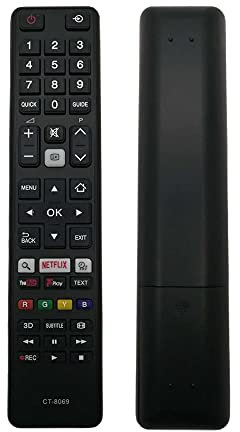 Budget Replacement For Toshiba TV Remote Control 48U7653DB Smart 4K UHD 48 LED