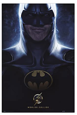 Grupo Erik Poster DC Cimics Kunstdruck - Deko Wohnzimmer oder Deko Schlafzimmer - Deko Zimmer - Größe 61 x 91 - Offizielle Batman Fanartikel