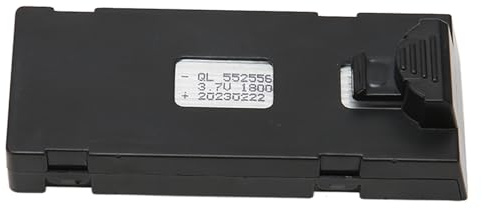 Drone Replacement Battery, 1800mAh Plastic Case Quadcopter Drone Lithium Battery Lightweight for P1