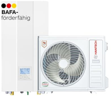 Split-Wärmepumpe 12 kW HANTECH 3-Zonen Komfort, A+++, BAFA Förderung