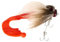 Deer Hair Mouse Lure Fishing Artificial Lure Deer Hair Mouse Lure Soft Grub Shallow Hooks Big Pike Bait 85g White