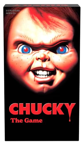 Endless Games Chucky Klassisches Horror-Kooperationsspiel, Sammlerstück, Chucky-Spieleinheit, 1–5 Spieler, ab 13 Jahren