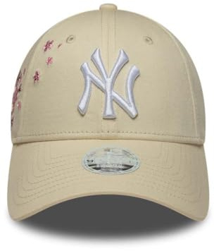 New Era Wmns Floral Icon 9Forty 270 - Light Beige One Size