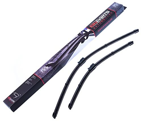 EINPARTS Scheibenwischer Set Wischerblätter Set Länge 1: 650mm Länge 2: 475mm Flachbalkenwischblatt Kompatibel mit FORD C-MAX DM2 Side Lock für Linkslenker EPWBDA2619
