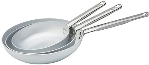 Pentole Agnelli In Alluminio Con Manico In Acciaio, Argento, 30 x 30 x 15 cm, 1.98 Kg