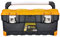 Tool Box 26 Inch 67cm With Tray Professional Toolbox With Compartment Organiser Aluminium Handle Sturdy Reinforced Plastic Body With Hinged Lid TOUGH MASTER