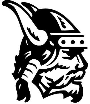 Wiederverwendbare Schablone mit Wikingerhelm, größere Größen, für Kinderzimmer, nordischer Stil, Wikinger, selbstklebende Folie, Größe XS - 50 x 70 cm