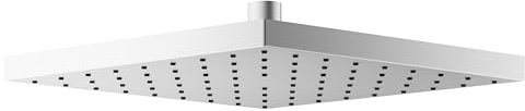 Keuco Kopfbrause 250x250mm, alu/fin, ek, Kunststoffbrause